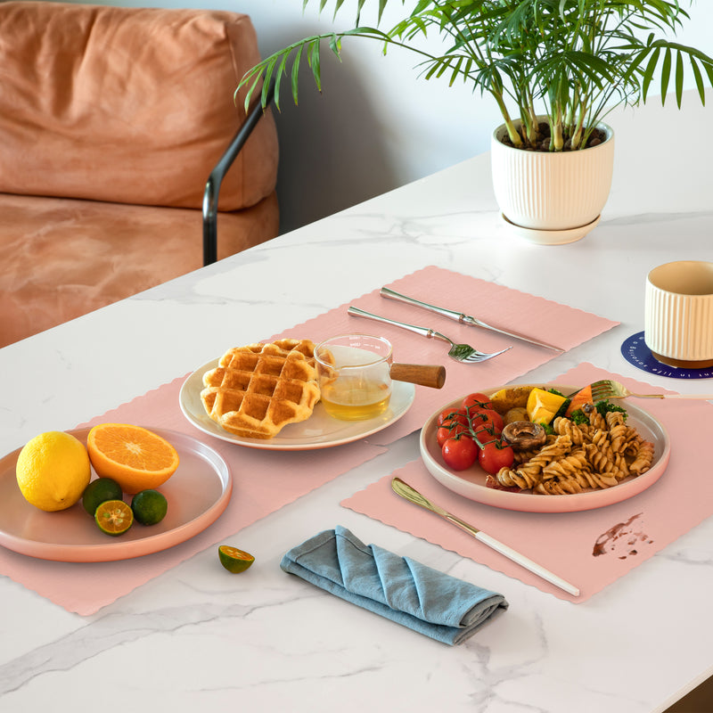 Pink Disposable Paper Placemat