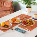Orange Disposable Paper Placemat - Inbulks
