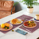 Burgundy Disposable Paper Placemat - Inbulks