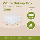 Kraft Pie Boxes - 6x6x3 Inch no window - Inbulks