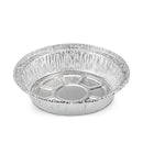 7" Round Foil Pan Aluminum with no lid - Inbulks