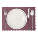 Burgundy Disposable Paper Placemat - Inbulks