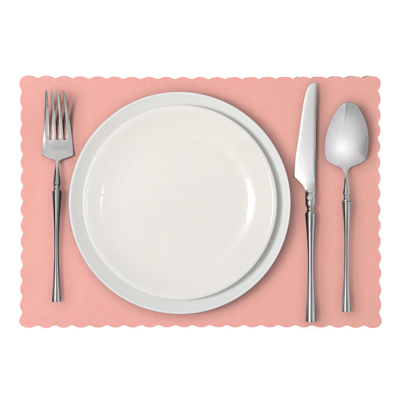 Pink Disposable Paper Placemat