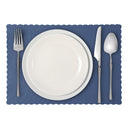 Blue Disposable Paper Placemat - Inbulks