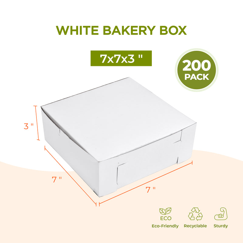 Bakery / Pie Box 7' x 7'' x 3'' with no window