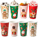 Christmas Paper Cups 16oz 1000pack
