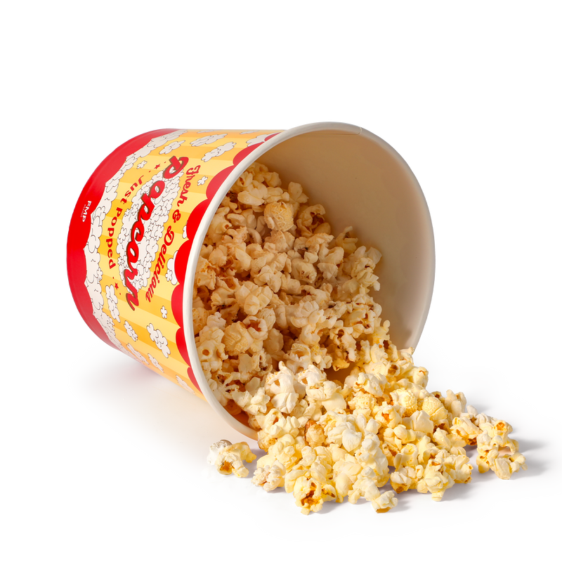 85oz Popcorn Buckets Disposable Paper Popcorn Containers