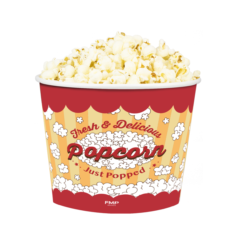 85oz Popcorn Buckets Disposable Paper Popcorn Containers