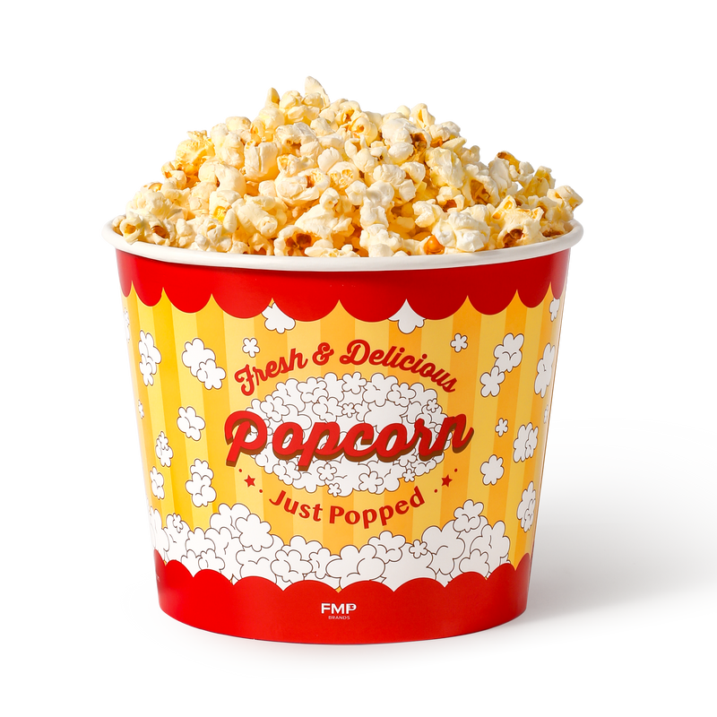 85oz Popcorn Buckets Disposable Paper Popcorn Containers