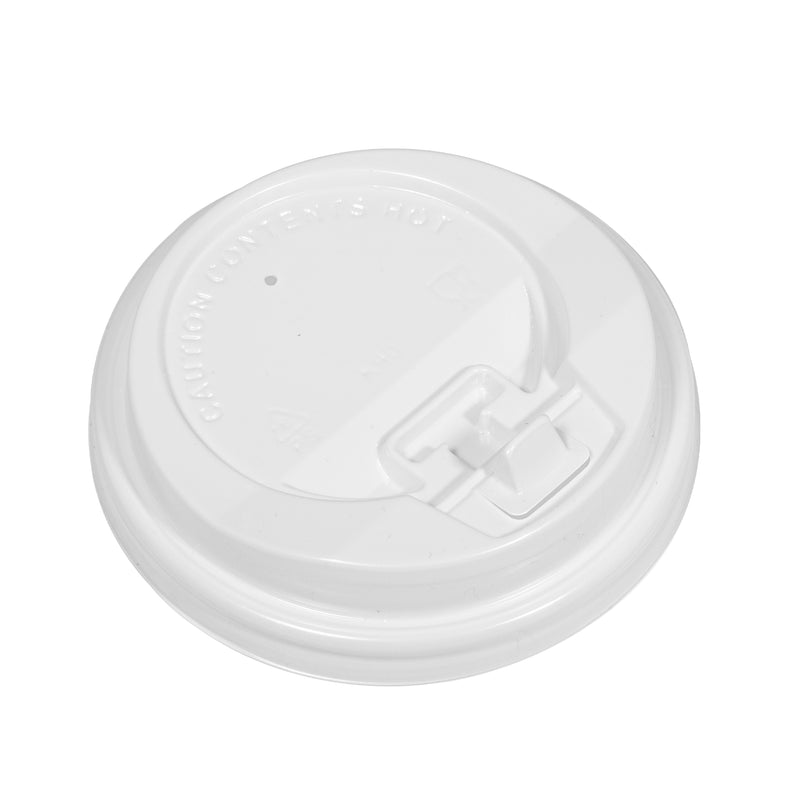 Plastic Switch Lid for 8oz Hot Cup White / 1000pcs