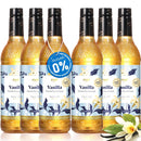 FMP Natural Vanilla Syrup Sugar Free 6 Pack