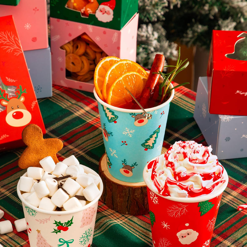 Christmas Paper Cups 12oz 1000pack