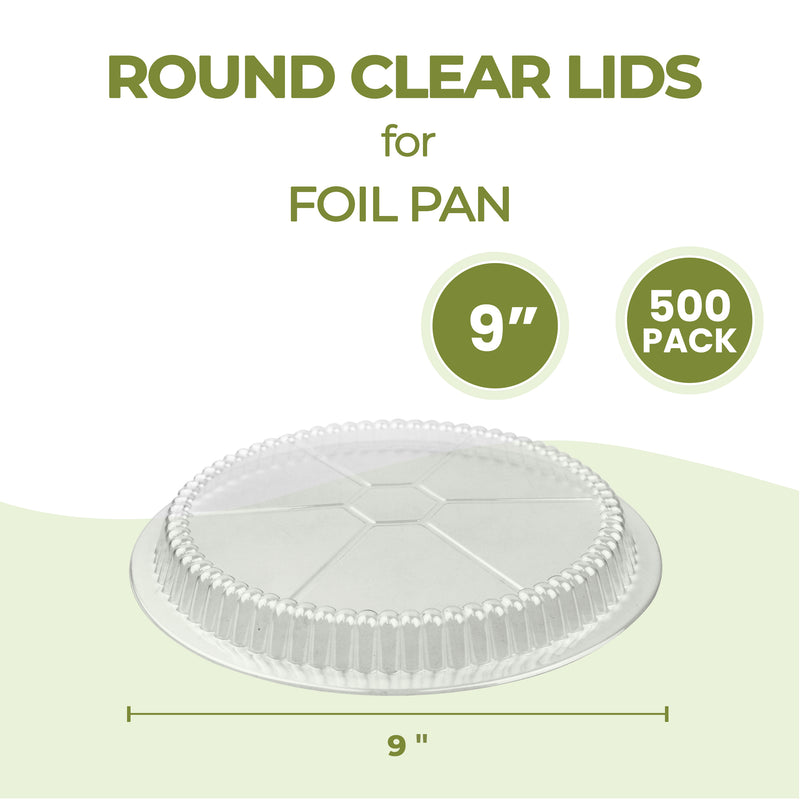 Plastic Dome Lid for Round Foil Pan