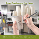 6oz White Disposable Paper Hot Cups - Inbulks