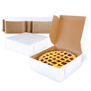 Bakery / Pie Box 7' x 7'' x 3'' with no window - Inbulks