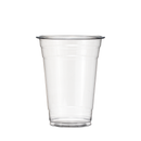16oz Clear Plastic Cups for Cold Drinks no lids, PET BPA Free - Inbulks