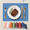 Fit Meal Prep Paper Placemats Disposable 200 Pack – 14"x10" White Paper Placemats Scalloped Edge Place Mats for Kids Restaurants Weddings Birthday Party Supplies