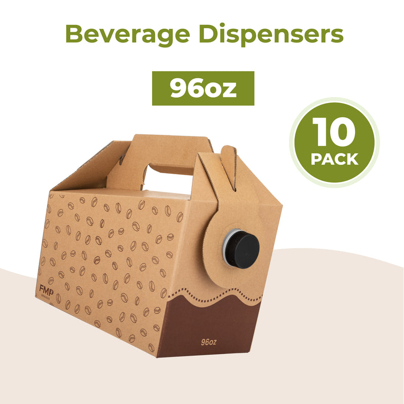 Disposable Coffee Dispenser 96 oz./0.75 gal  10Pack
