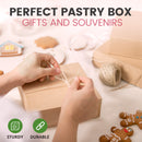 Bakery / Pie Box 8' x 8'' x 3'' with no window - Inbulks