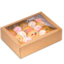 Cupcake/Donut Boxes with Window - 14x10x4 Inches Pastry Boxes - Inbulks