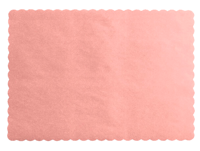 Pink Disposable Paper Placemat