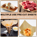 Deli Basket Liner/Paper Sheets Sandwich Wrap Natural Kraft - Inbulks