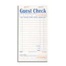 White Guest Check Pads for Restaurant Server (1 Part)