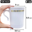 Plastic Coffee Cups/Mugs with Handle 8 oz. - Inbulks