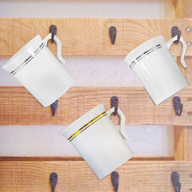 Plastic Coffee Cups/Mugs with Handle 8 oz. - Inbulks
