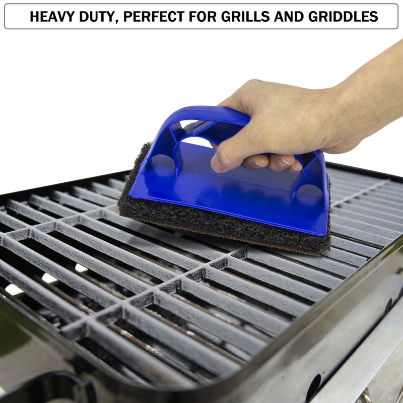 Grill Cleaning Kit (5 Grill Screens, 5 Pads, 1 Holder Pack) - Inbulks