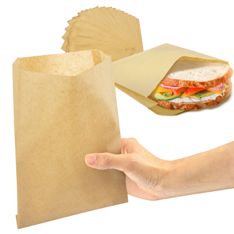 Wax Paper Sandwich Bags - Inbulks