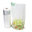 Large Plastic Produce Bag Roll 12"x 20" - Inbulks