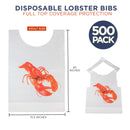 Adult Poly Lobster Bibs - Inbulks